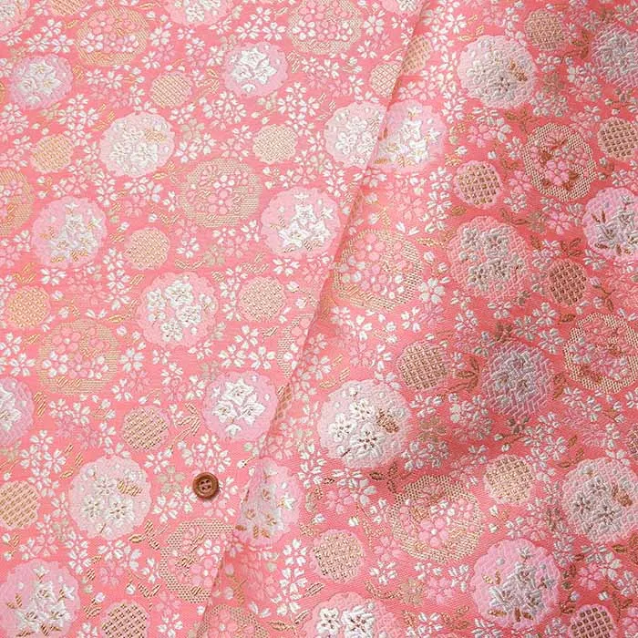 金襴　桜ぼんぼり