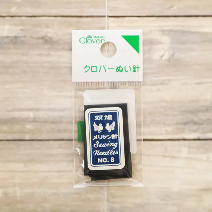クロバー　双鳩メリケン針　No.8