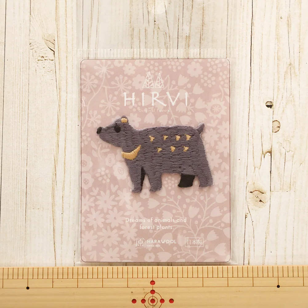2wayワッペン　HIRVI　クマのお友だち